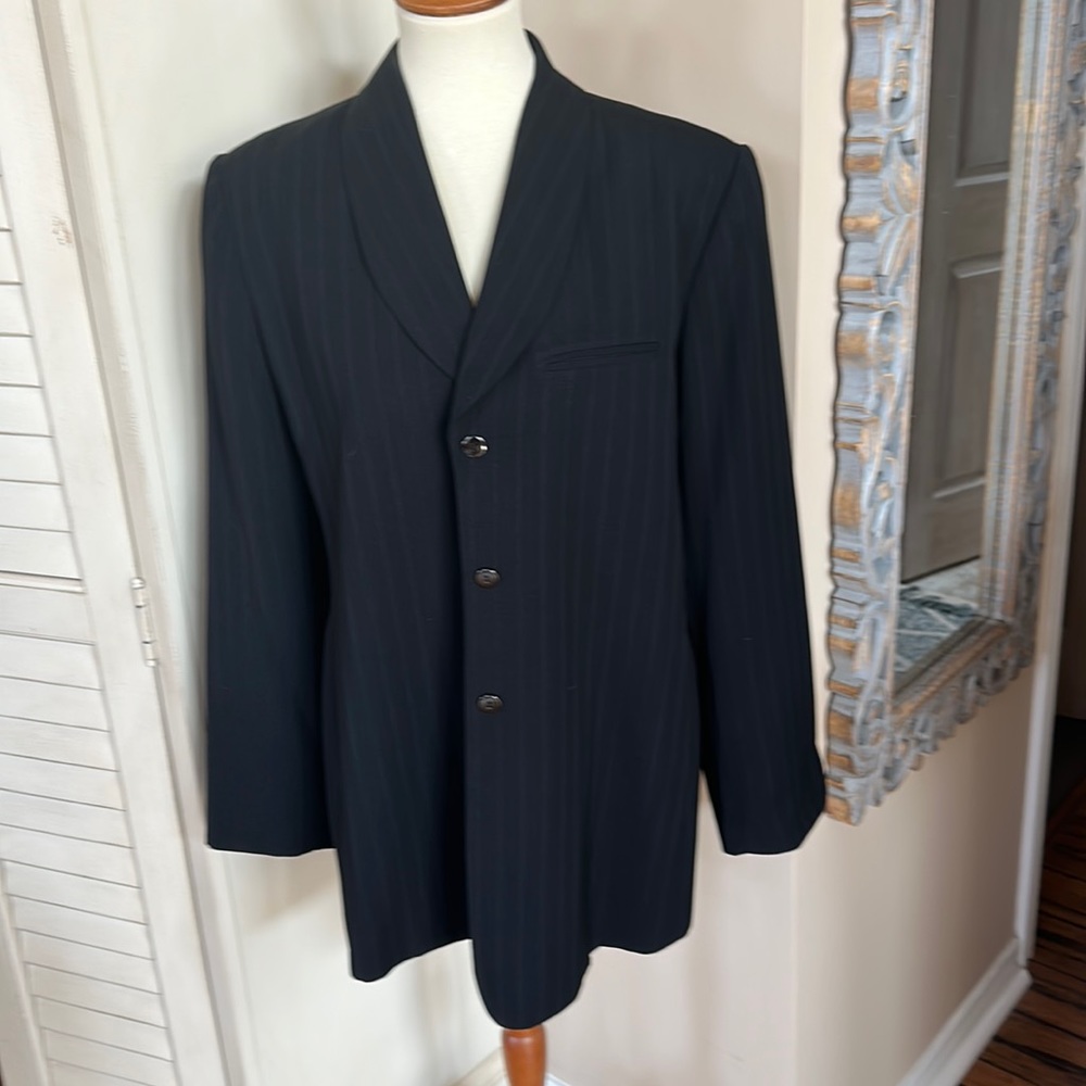 Giorgio Sant’ Angelo Pinstripe Blazer